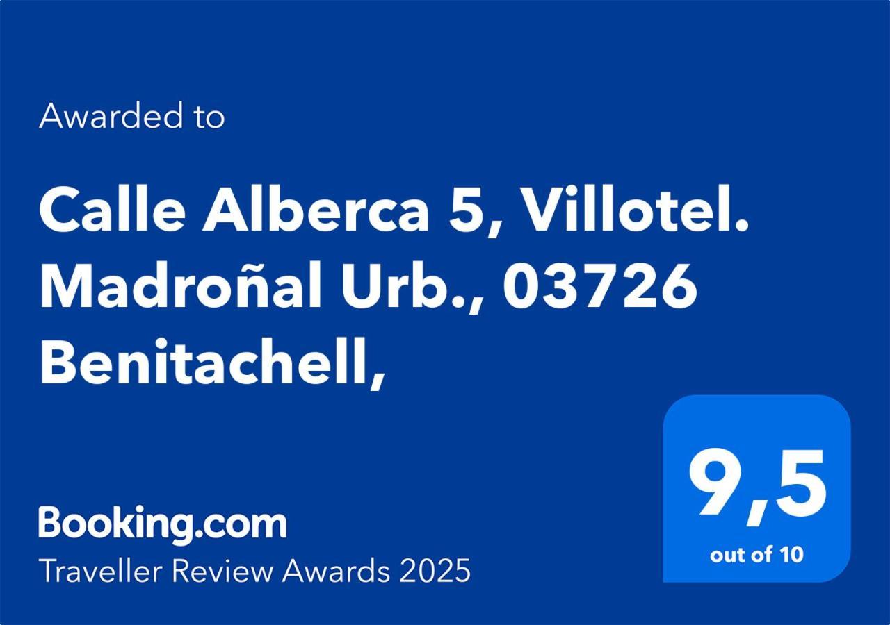 Calle Alberca 5, Villotel. Madronal Urb., 03726 Benitachell, Teulada Exteriör bild